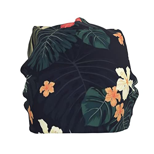 Hawaii Slouchy Beanie Cap Knit Hat Flower Floral Beanie Winter Hats Womens Cap Slouchy Hat #TOP1
