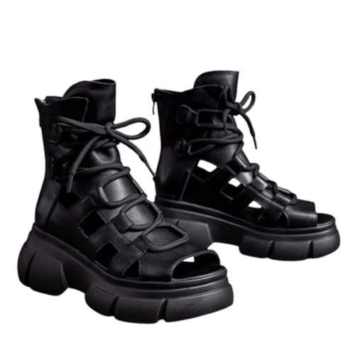 Sandales romaines à bout ouvert parfaites pour le shopping
