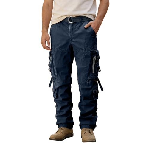 Pantalon cargo pour homme coupe jogging confortable et robuste pour le travail et le quotidien