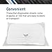 BodyMed Disposable Face Cradle Covers - 1 Pack of 100 Sheets - Medical-Grade, Ultra Soft, Luxurious, Non-Sticking Massage Face Covers/Headrest Covers for Massage Tables & Massage Chairs