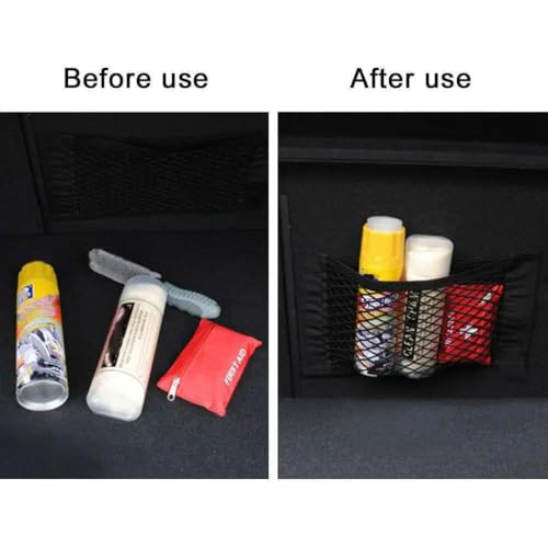 Filet rangement coffre Toyota Yaris pour bloquer les bagages et supprimer les bruits de coffre