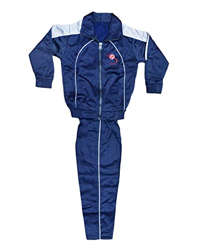 Image of IndiWeaves Kids Girls and Boys Polyester Track Suit for Winters Pack of 2
