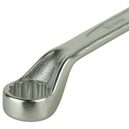 Image of STANLEY 70-385 Offset Ring End Spanners-Matte Finish-14x15mm