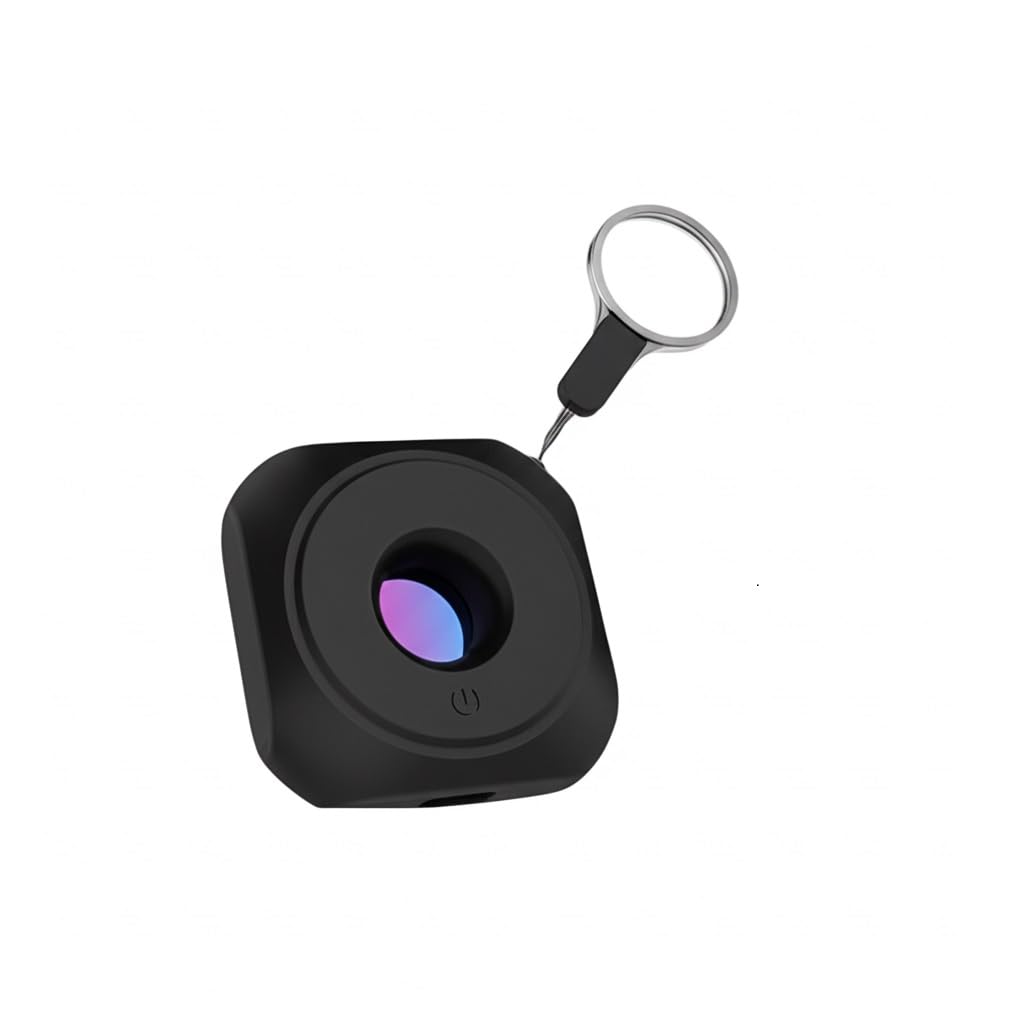 Hidden Camera Detectors Anti Spy Bug Camera Detector Spy Camera Finder Black