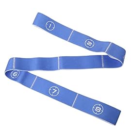 ljhnba Fitness Resistance Band Strap Yoga Wide Nylon Body Building Training Elastic Gym