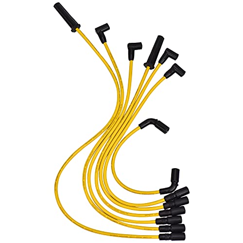 Senrob,High Performance 8Mm Spark Plug Wire Set Compatible With Chevy Chevrolet Astro Blazer C1500 Express 1500 2500 K1500 P30 S10,Gmc C1500 Jimmy Safari Savana Isuzu Hombre V6 4.3L #TOP2