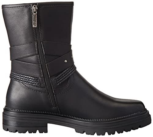 REFRESH 76678, Stivaletto Donna, Nero, 40 EU