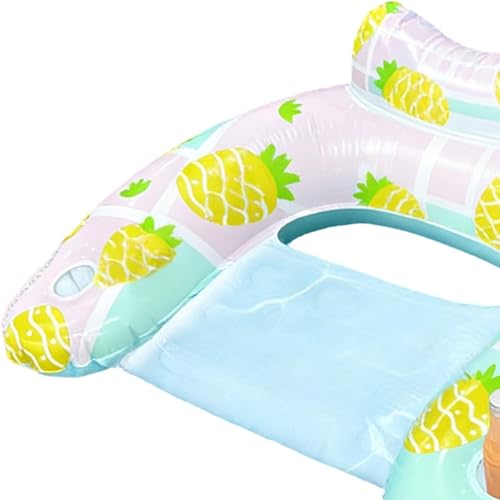 Fauteuil flottant de piscine haut de gamme en textile imperméable durable