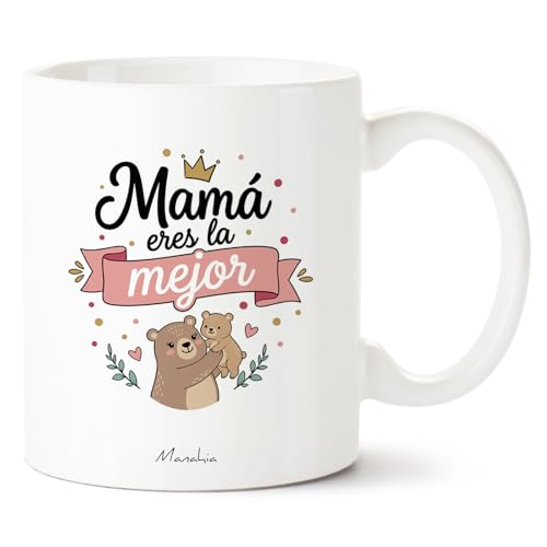 Imagen de Manahia Taza Mamá Eres la Mejor Regalo Original Día de la Madre