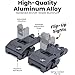 Tacticon Flip Up Iron Sights for Rifle – Quick Target Acquisition, Reliable Backup, and Instant Deployment - Includes Front Sight Tool - Fits Picatinny & Weaver Rails