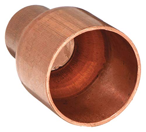 Mueller Industries Wrot Copper Reducer, C x C Connection Type, 1-1/2