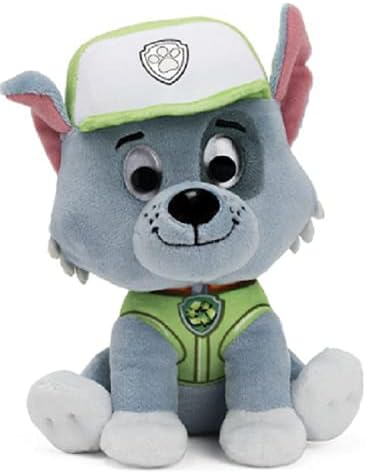 Miniatura 3 de GUND Paw Patrol - Paquete de 2 personajes de peluche de 6 pulgadas, Marshall y Rocky