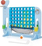 Cadeau parfait pour petits et grands : Dites adieu aux écrans ! Ce jeu interactif est une idée cadeau idéale pour un anniversaire ou Noël. Il est livré avec 42 palets colorés et tous les accessoires sportifs, garantissant des moments de rire et de complicité lors de vos réunions familiales.