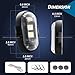 Wireless Led Lights for car, High Brightness Led Strobe Lights with Remote Control,8pcs Rechargeable Mini Warning Aircraft Drone Strobe Light for Vehicles Motorcycle Bike Moto