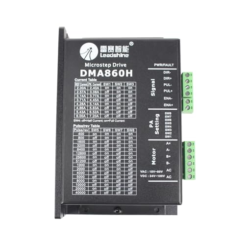 Pilote DMA860H Leadshine pour moteur pas à pas 2 phases de haute précision