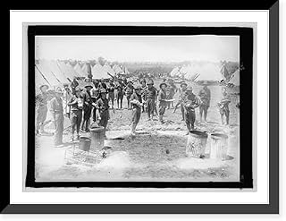 Historic Framed Print, National Guard, Camp Ordway, Va., 1916-2, 17-7/8" x 21-7/8"
