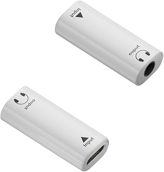 TypeC Female to 3.5mm Female Audio Cable Adapter,Dongle Compatible with MP3 Players, Tablets, Smartphone, CD Players, Laptops, Earbuds and Accessories