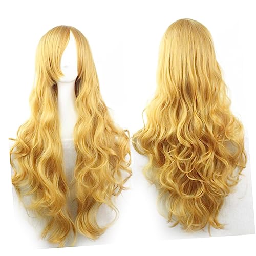 LckCryspho �J�[���[�E�B�b�O ���̎q�p ���b�h 80cm ������ �A �R�X�v������ �{�f�B�E�F�[�u �����O�X�^�C�� �O���t�� ���R�Ȏd�オ�� (�S�[���f��)