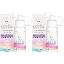 Pacifica Dry It Out Acne Gel Spot Treatment Unisex 1 oz Pack of 2