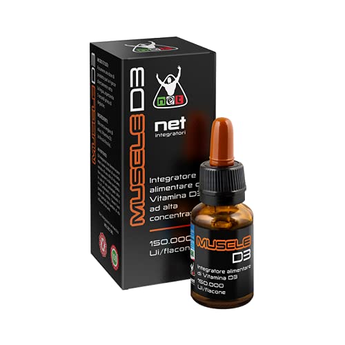 Muscle D3 - 15 Ml - Net - Vitamina D3 Ad Alta Concetrazione (1)