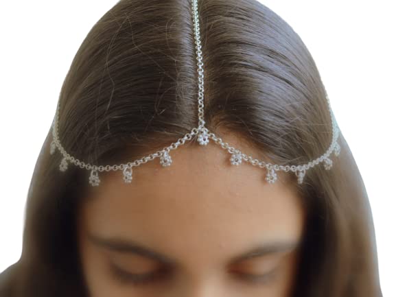 See full amazon price history chart for Silver Flower Matha Patti Traditional Maang Tikka Hair Jewellery for wedding party sangeet or mehendi for women or kids girls Silver Flower Matha Patti Traditional Maang Tikka Hair Jewellery for wedding party sangeet or mehendi for women or kids girls (B09V2H6D9Z) Amazon Price History, Amazon Price Tracker