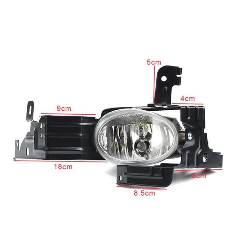 Feu antibrouillard avant pour Accord Sedan 2011-2012 avec ampoules H11 - 6