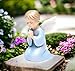 Cosmos 10321 Fine Porcelain Praying Boy Angel Figurine, 3-3/8-Inch , Blue