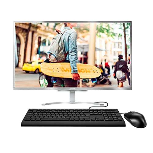 MEDION E27401 68,6 cm (27 Zoll) Full HD All in One Desktop Computer (Intel Core i5-1035G1, 8GB DDR4 RAM, 256 GB PCIe SSD, WLAN, Win 10 Home)