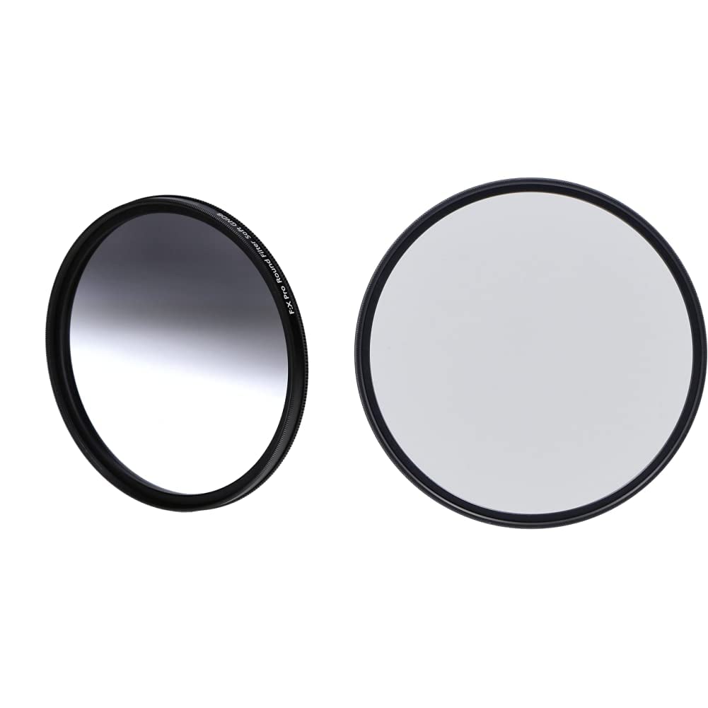 Rollei F:X Pro Grauverlaufs-Rundfilter Soft GND 8 Schraub-Filter mit drehbarem Ring zur Einstellung des Verlaufs entlang der Drehachse(67 mm) & F:X Pro Rundfilter