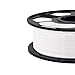 YOYI YOYI 3D Printer Filament, PLA Filament 1.75mm 2.2lbs Spool (1kg), Dimensional Accuracy +/- 0.03 mm, 100% Europe Raw Material (White)
