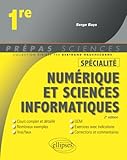  Spécialité Numérique et sciences informatiques - 1re