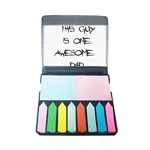 Boîte à marque-page Awesome Dad : cadeau de Fête des Pères en bois avec citation