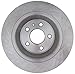 ACDelco Silver 18A81012A (19325462) Non-Coated Rear Disc Brake Rotor