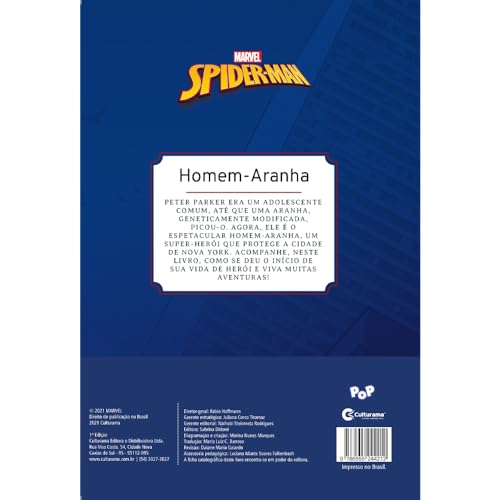 Pop Capa Dura - Homem-Aranha - Origens
