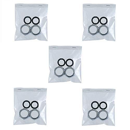 SV1NP-5SS Bag Nut Washer Set, 5 Pairs, 0.6 inch (16 mm)
