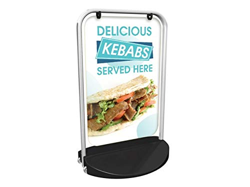 Kebabs Served Here Swinger 3000 Pavement Sign MEGA Listing Outdoor Street Advertising Display…