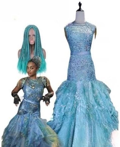 ディズニー　ディセンダント2 イヴィ　ミニドレス　Dハロ　コスプレ　仮装　衣装 ディズニー ディセンダント2 イヴィ ミニドレス Dハロ コスプレ 仮装