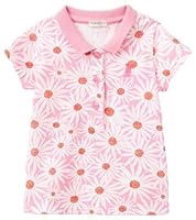 United Colors of Benetton Baby-Mädchen Maglia Polo M/M 3lrya3003 Polohemd, Rosa, 62 cm