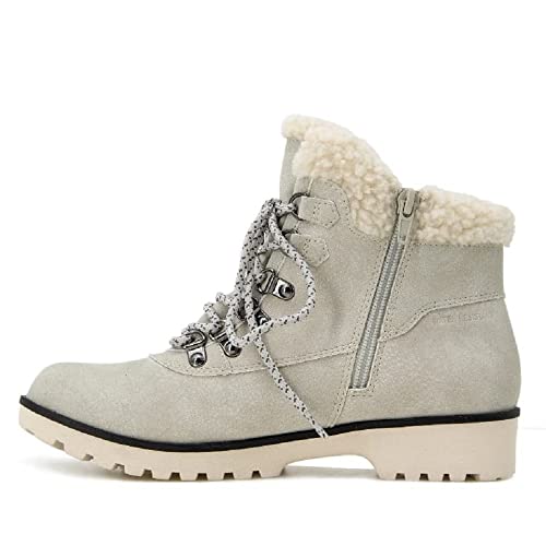 JBU by Jambu Botas de nieve resistentes al agua Blue Creek para mujer, Blanco (Stone White), 43 EU