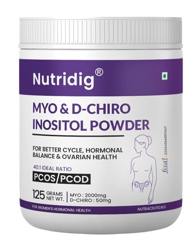 Image of Myo-Inositol & D-Chiro Inositol Powder - Clinically Balanced 40:1 Ratio | 125g -