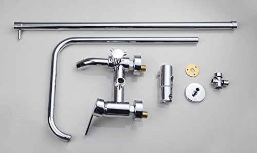 Pomme de douche précipitations 20,3 cm contre les variations d'eau