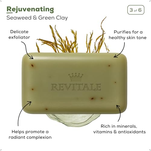 Revitale Natural Soap Bars Set - 6 x 100g for Daily Cleansing - Image 5
