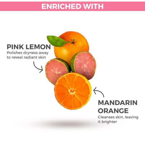 St. Ives Pink Lemon & Mandarin Orange Exfoliating Body Wash 16 Fl Ounces #TOP4