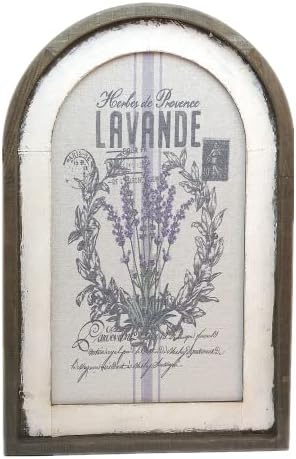 SIMPLY ANI Lavender Wall Art Decor | French Farmhouse Decor | Shabby Chic Wall Decor | Rustic Garden Decor | Farmhouse 14 x 22 Inch