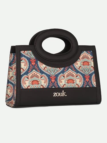 Image of ZOUK Zoe Sling Bag | Stylish Women's Crossbody Bags | Purse | Detachable Strap | Water-Resistant | Trendy Girls Side Bag | Compact & Chic