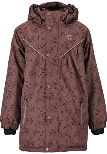 Veste zigzag marron enfant 152-158 pour protéger du froid sans transpirer