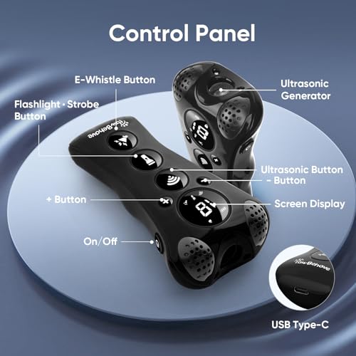 PawBehave Treinador ultrassônico ajustável para cães – Primeiro corretor de comportamento de animais