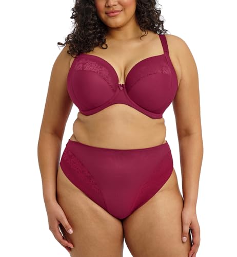 Soutien-gorge plongeant Elomi Nerina 90H rouge pour grand bonnet