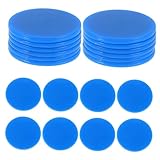 SUPVOX 100pcs Colored Bingo Markers Solid Game Chips Smooth Surface Counting Tokens for Fun for Poker Classroom and Parties