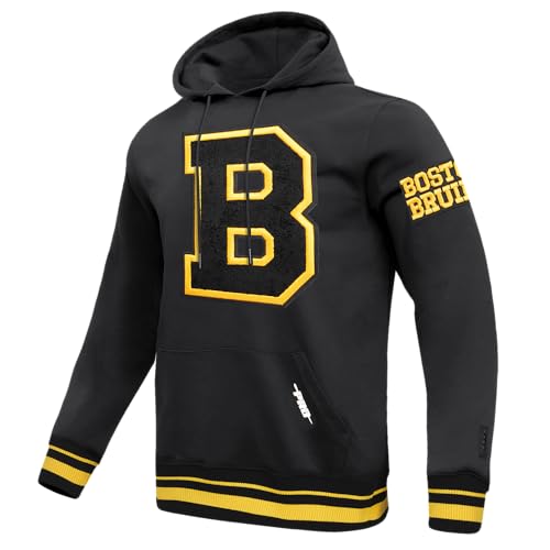 Image of Pro Standard Men's NHL Retro Classics Brushed Back French Terry Pull Over Hoodie